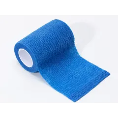 Bandaj elastic coeziv din material netesut 4,5 m × 7,5 cm, albastru (cutie 10 buc)