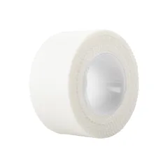 Leucoplast chirurgical din mătase 10 m × 2,5 cm, alb (cutie 12 buc)