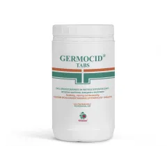 Tablete efervescente cu clor Germocid Tabs pentru curățare și dezinfecție 1 kg