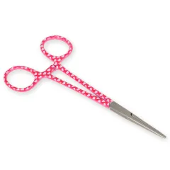 Pensetă hemostatică dreaptă din oțel inoxidabil, model Hearts (inimi), 16 cm