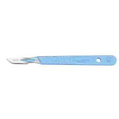 Bisturiu de unică folosință Swann-Morton cu lamă inox nr. 10, steril (cutie 10 buc)