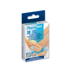 Plasturi clasici Pharmadoct 7 × 2 cm