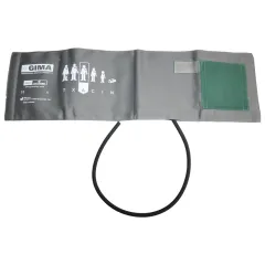 Manșetă adulți din bumbac cu balon TPU și 1 tub 54 × 15 cm, circumferință braț 25,4–40,6 cm (1 buc)