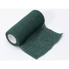 Bandaj elastic coeziv 4 m × 10 cm, verde (cutie 10 buc)
