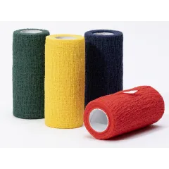 Bandaj elastic coeziv culori mixte 4 m × 10 cm (cutie 10 buc)