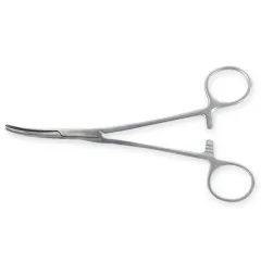 Pensă hemostatică Kelly curbată din oțel inoxidabil, 16 cm