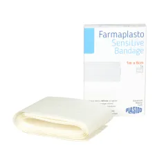 Pansament adeziv hipoalergenic în rolă de tăiat 1 m × 6 cm (1 buc)