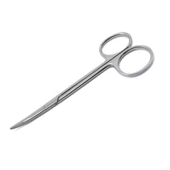 Foarfece de disecție Stevens curbe cu vârfuri tocite 11,5 cm