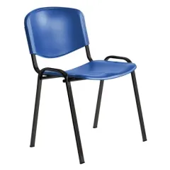 SCAUN VIZITATOR FELICIA RIO DIN PLASTIC, ALBASTRU