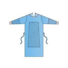 Halat chirurgical steril întărit 35 g/m² 135 cm, mărimea XL (cutie 30 buc)