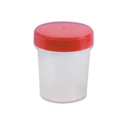 Recipient Urină 120 ml din Polipropilenă cu Capac Filetat – 1 bucata