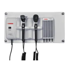 Stație diagnostică murală oto-oftalmoscopică Visio 5XE HQ Xenon (1 buc)