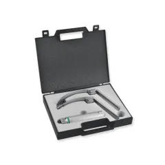 Set laringoscop cu fibră optică LED reîncărcabil, 2 lame Macintosh nr. 3 și 4 (1 buc)