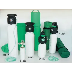 Butelie oxigen terapeutic 5 litri cu reductor UNI, goală