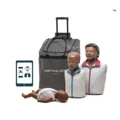 Set manechine de resuscitare Laerdal Little Family QCPR, nuanță închisă