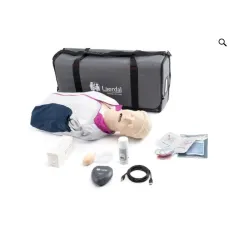 Manechin de resuscitare Laerdal Resusci Anne QCPR AED Airway, torso cu geantă de transport
