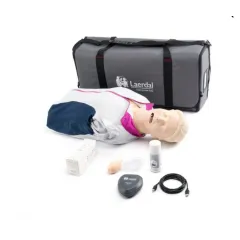 Manechin de resuscitare Laerdal Resusci Anne QCPR Airway Head, torso cu geantă de transport
