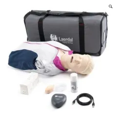 Manechin de resuscitare Laerdal Resusci Anne QCPR, torso cu geantă de transport