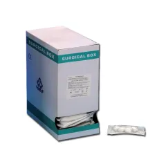 Tampoane din tifon rotunde sterile Ø 30 mm, bumbac 100%, 20 fire/cm² (cutie 250 buc)