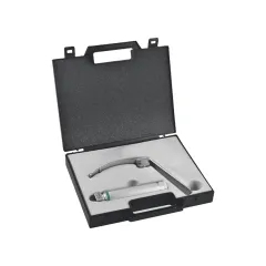 Set laringoscop cu fibră optică Maxlite Flexi F.O. cu mâner reîncărcabil și lamă Mc Intosh nr. 3 (1 buc)