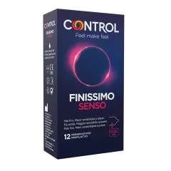 Prezervative Control Adapta Senso – anatomice, subțiri, 12 bucăți