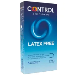 Prezervative Control Free Sin Latex din Poliuretan, 5 buc