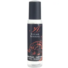 Lubrifiant intim cu aromă de căpșuni Extase Sensual Travel 35 ml
