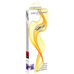 Barieră orală din latex Sheer Glyde – aromă mure sălbatice, 4 buc