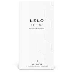 Prezervative LELO HEX cu Structură Hexagonală, 12 bucăți