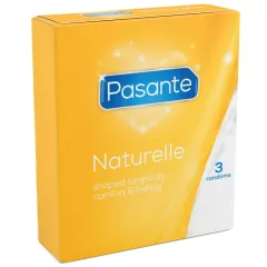 Prezervative Pasante Naturelle – set 3 bucăți