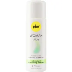 Lubrifiant pe bază de apă cu Aloe Vera PJUR Woman Aloe 30 ml