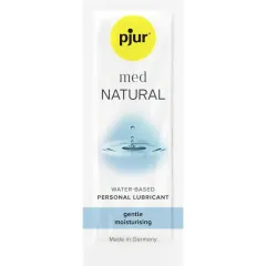 Lubrifiant intim pe bază de apă Pjur Med Natural Glide – 2 ml