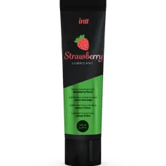 Lubrifiant intim pe bază de apă INTT cu aromă de căpșuni – 100 ml