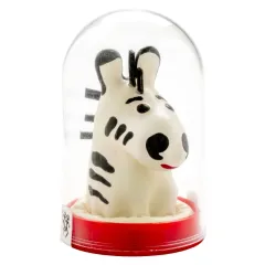 Prezervativ decorativ pictat manual Condomerie Zebra