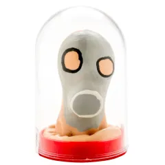Prezervativ Artistic Condomerie Gas Mask — Pictură Manuală