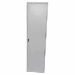 Fișet metalic, 1 ușă, 4 polițe, 35 kg/poliță, 500x350x1800mm, gri, B128 B4U