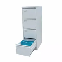 Clasificator metalic gri 4 sertare închidere centralizată