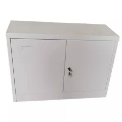 Fișet metalic, 2 uși, 1 poliță, 35 kg/poliță, 900x400x600mm, gri, B126 B4U, la palet