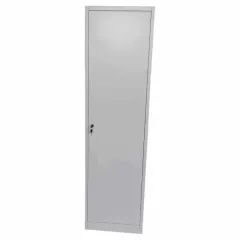 Fișet metalic, 1 ușă, 4 polițe, 35 kg/poliță, 500x350x1800mm, gri, B128 B4U, la palet