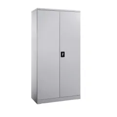 Fișet metalic, 2 uși, 3 polițe și 2 casete, 40 kg/poliță, 900x400x1800mm, gri, A180/6 B4U, la palet