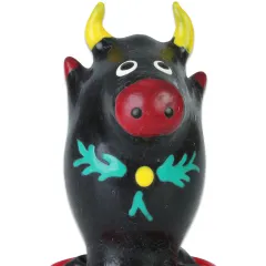 Prezervativ decorativ pictat manual Condomerie Bull Black