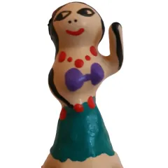 Prezervativ decorativ pictat manual Condomerie Hula Girl