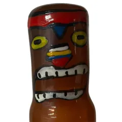 Prezervativ decorativ pictat manual Condomerie Tiki Totem Hawaii