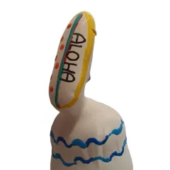 Prezervativ decorativ pictat manual Condomerie Surfboard