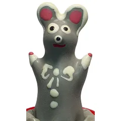 Prezervativ Decorativ Pictat Manual Condomerie – Model Șoricel