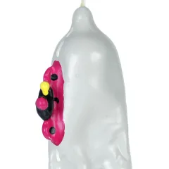 Prezervativ Decorativ CONDOMERIE Motorbike XL — Pictat Manual
