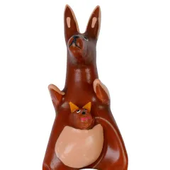 Prezervativ decorativ pictat manual Condomerie Kangaroo XL