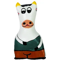 Prezervativ Decorativ CONDOMERIE Cow Model XL — Pictat Manual
