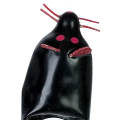 Prezervativ Decorativ CONDOMERIE Black Mouse XL — Pictate Manual