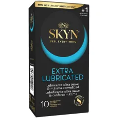 Prezervative SKYN Extra Lubricated fără latex, 10 bucăți